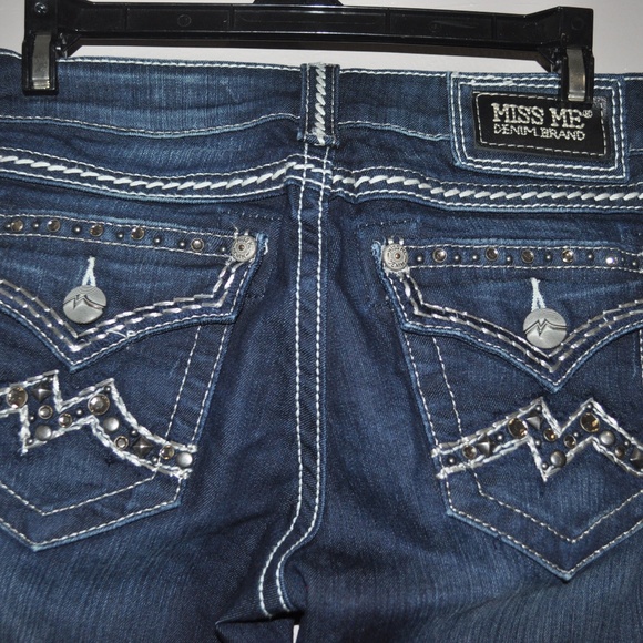Miss Me Jeans Sz 26 Stretch Easy Capri - Picture 1 of 5